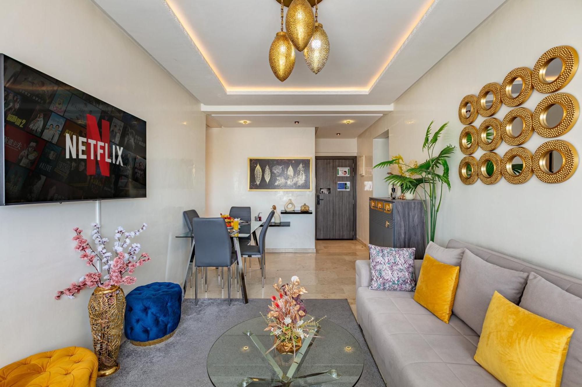 Cozy 2-Bedroom Apartment In Gueliz, Marrakech Μαρακές Εξωτερικό φωτογραφία