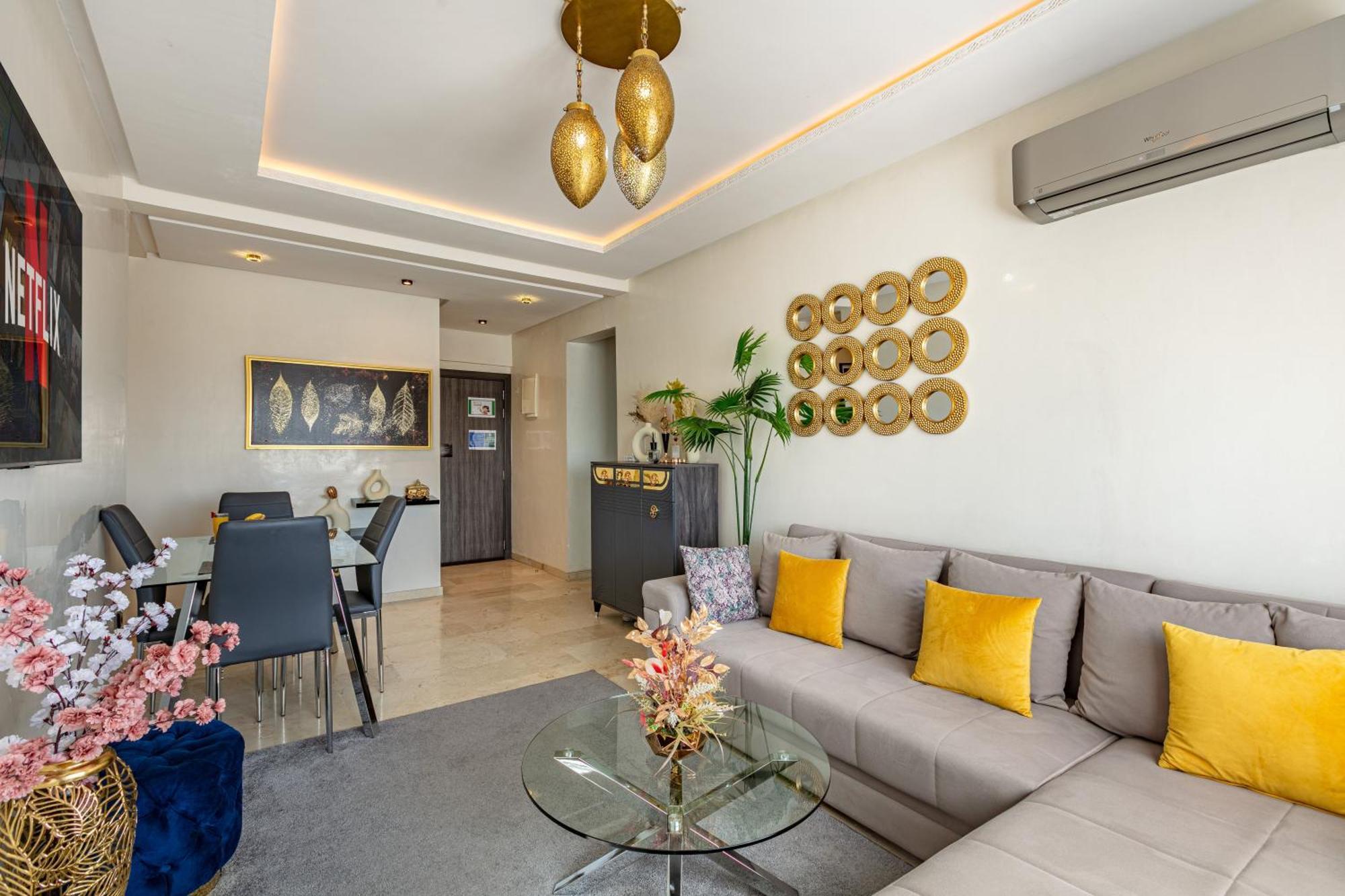 Cozy 2-Bedroom Apartment In Gueliz, Marrakech Μαρακές Εξωτερικό φωτογραφία